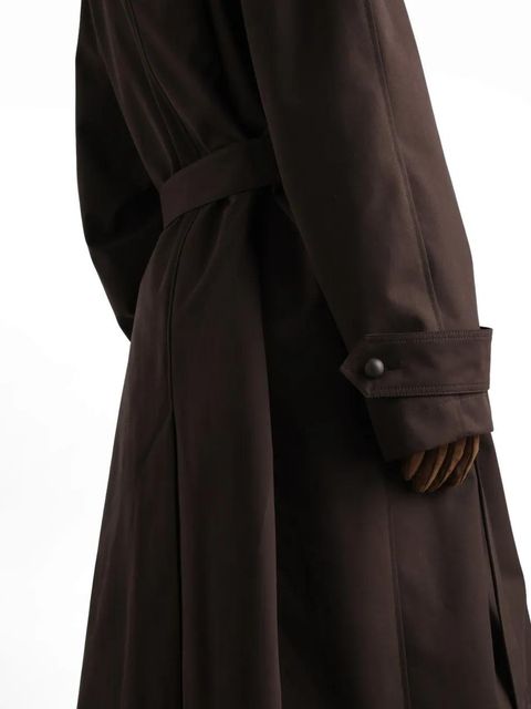 Dolce & Gabbana double-breasted belted coat - Brown