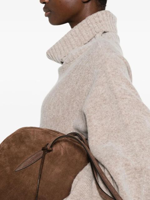 Aya Muse Fen cowl-neck mini dress - Pink