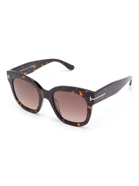 TOM FORD Eyewear Beatrix sunglasses - Brown - zdjęcie produktu nr 2