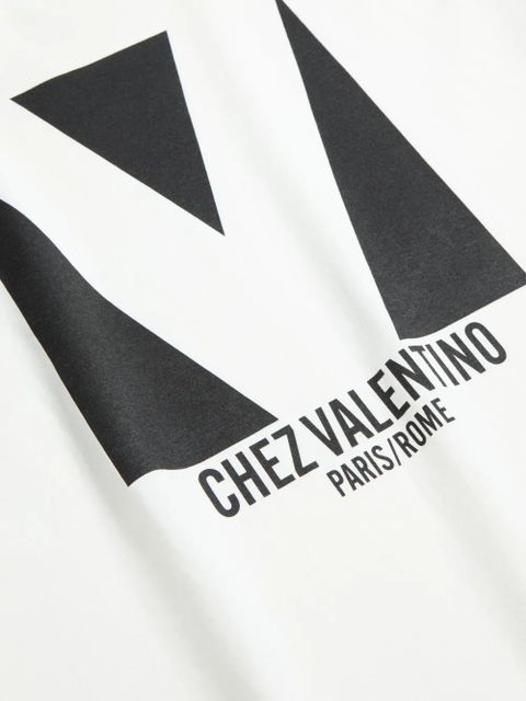 Valentino Garavani Chez-print T-shirt - White