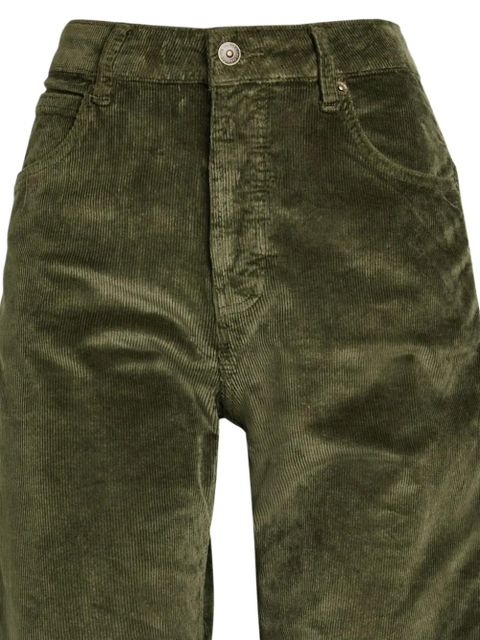 Free People Deep Trance corduroy trousers - Green - zdjęcie produktu nr 2