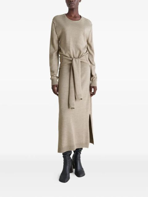 LEMAIRE trompe l'oeil wool jumper - Neutrals - zdjęcie produktu nr 2