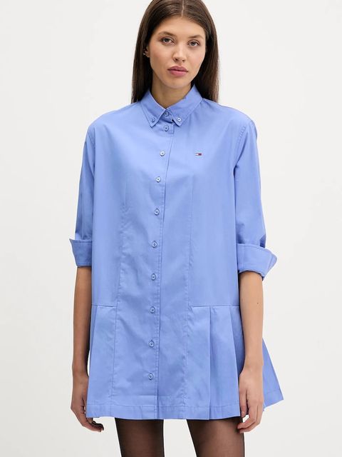 Tommy Jeans sukienka bawełniana - zdjęcie produktu nr 1