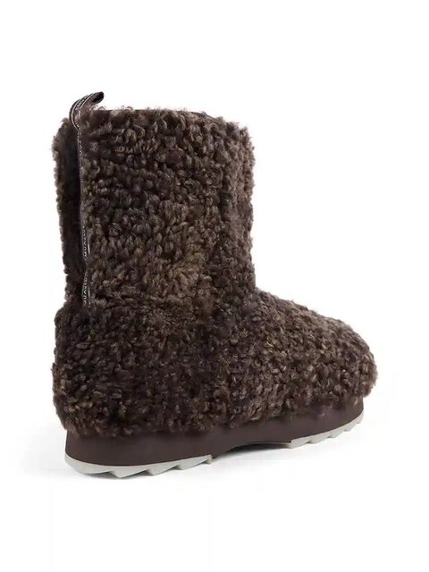 Emu Australia śniegowce wełniane Sharky Lo Teddy kolor brązowy W13200