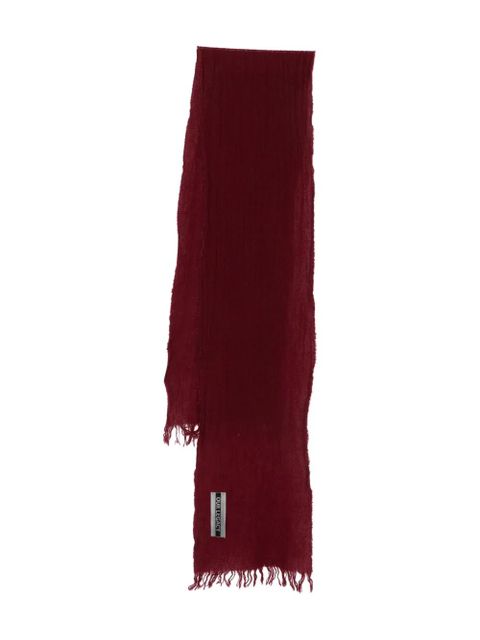 OUR LEGACY fringed scarf - Red - zdjęcie produktu nr 1