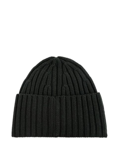 BOGNER ribbed logo beanie - Green - zdjęcie produktu nr 2