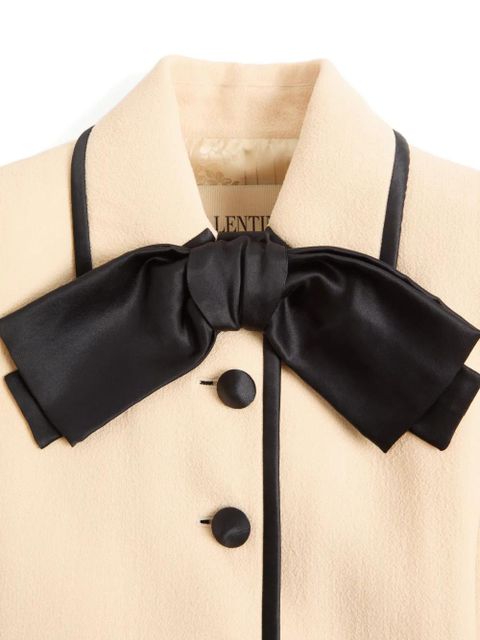 Valentino Garavani wool crepe jacket - Neutrals