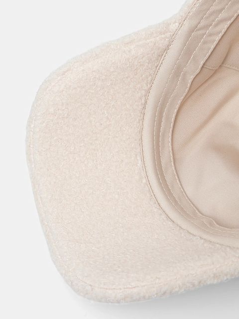 Calvin Klein czapka z daszkiem kolor beżowy LV04F5026G