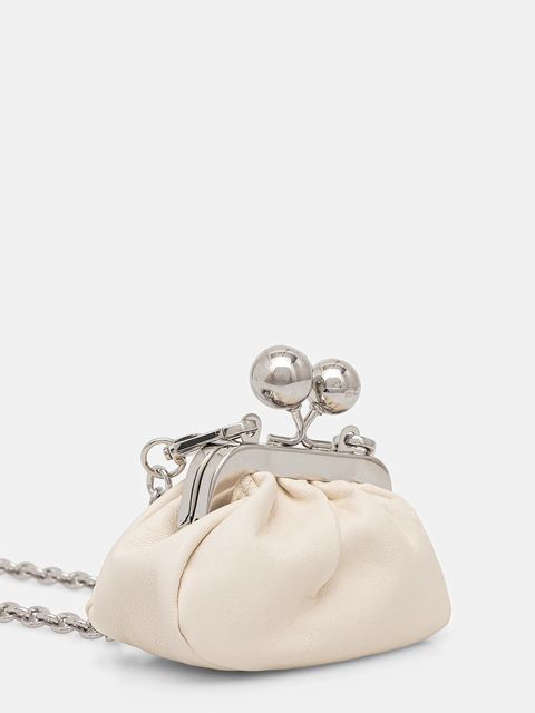 Weekend Max Mara torebka skórzana DIOMEDE kolor beżowy 2615721044600