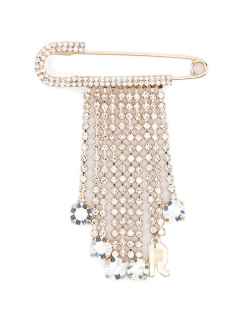 Rabanne crystal brooche - Gold - zdjęcie produktu nr 1
