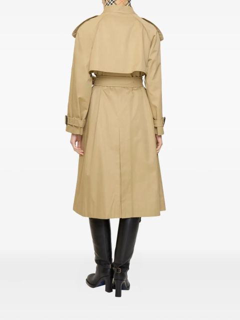 Burberry Fitzrovia double-breasted belted trench coat - Neutrals