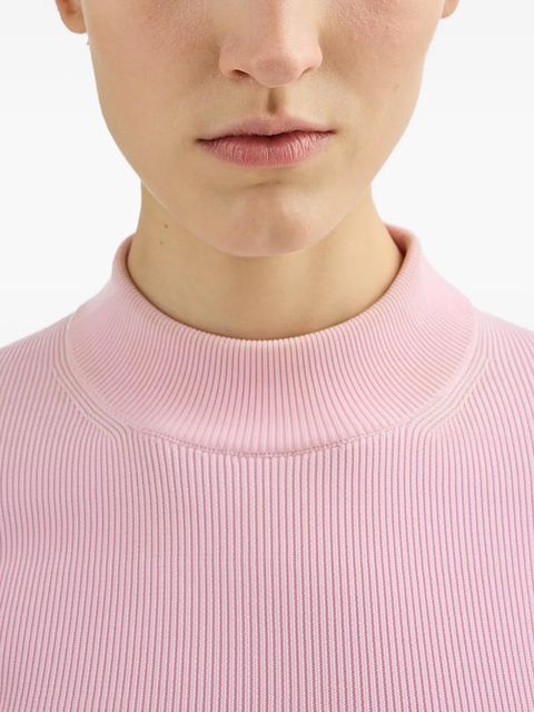 Jil Sander mock-neck sweater - Pink