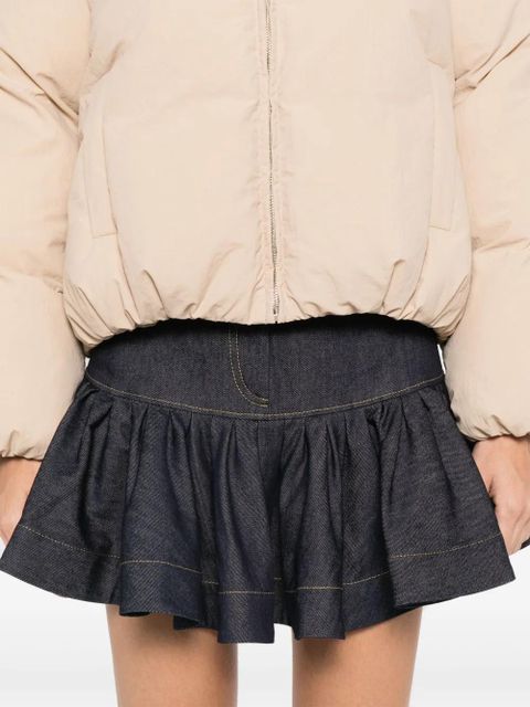 SANDRO flared denim skirt - Blue