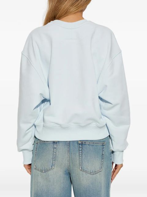 Alexander McQueen logo-print sweatshirt - Blue