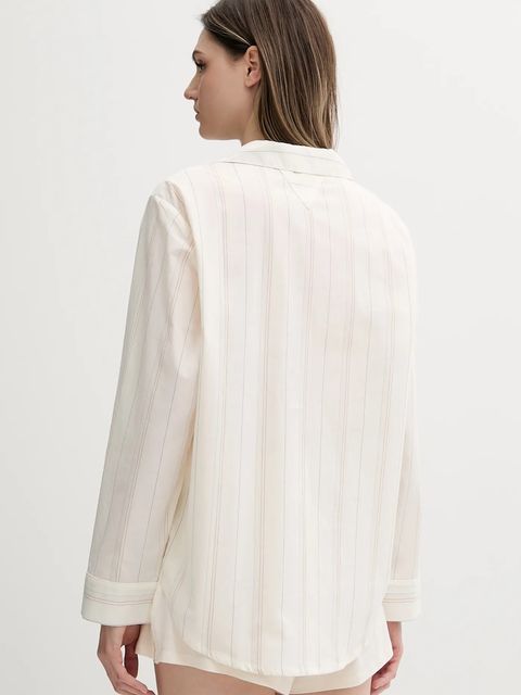 Tommy Hilfiger koszula piżamowa bawełniana - zdjęcie produktu nr 1