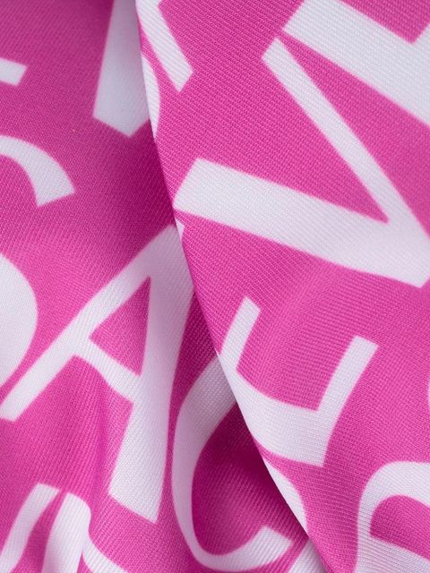 Versace logo-print triangle bikini top - Pink - zdjęcie produktu nr 2