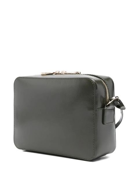 Aspinal Of London woven slot mini bag - Green