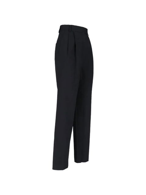 The Frankie Shop Bea pleated trousers - Black
