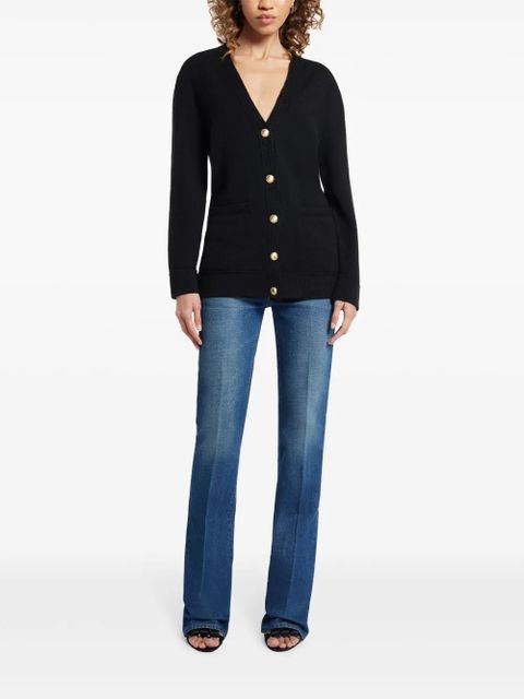 TOM FORD stonewashed flared jeans - Blue