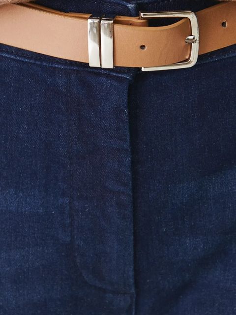 Medicine jeansy damskie kolor granatowy