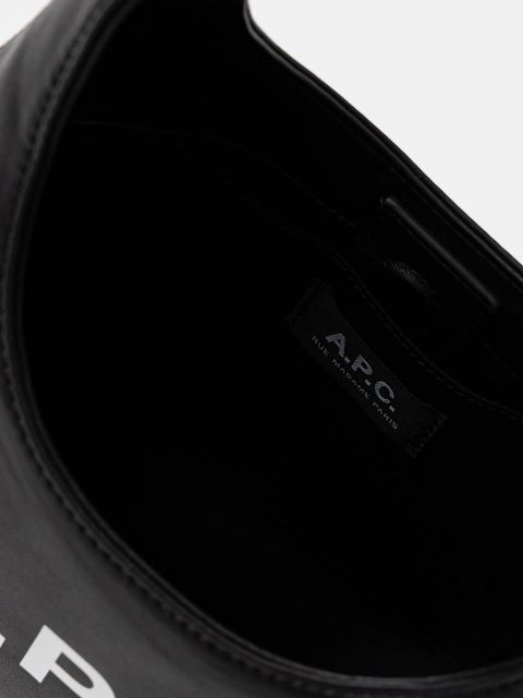 A.P.C. torebka baby ninon shoulder kolor czarny PUAAT.F67027 - zdjęcie produktu nr 2