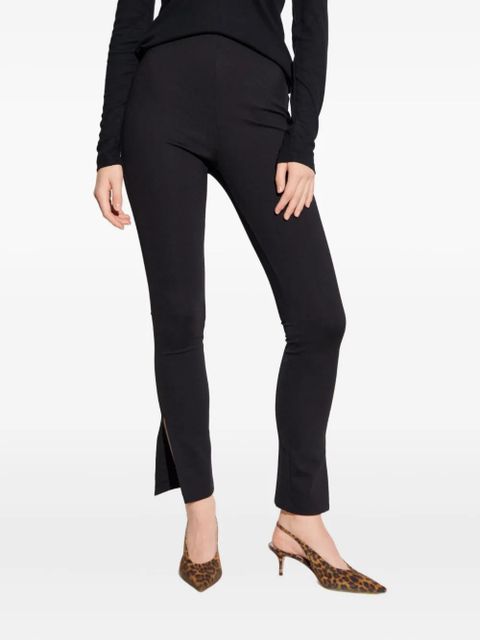 ANINE BING Kylie split-cuffs trousers - Black - zdjęcie produktu nr 1