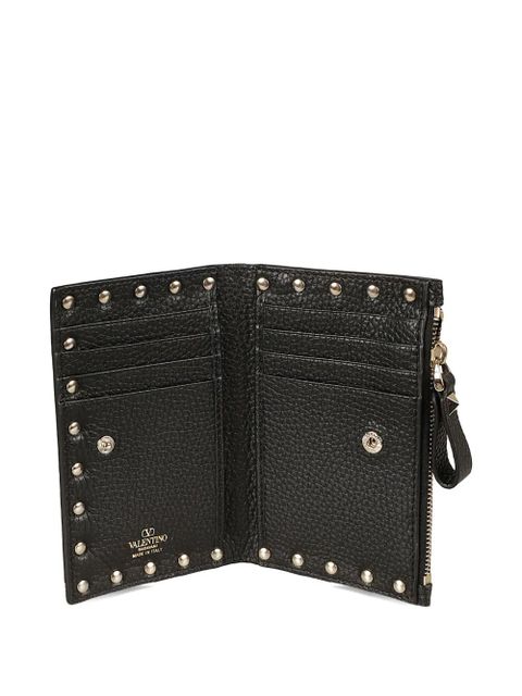 Valentino Garavani rockstud zipped wallet - Black