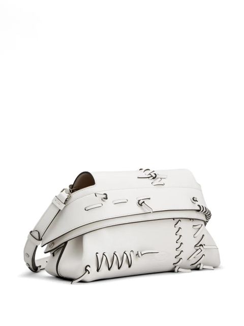 Tod's Wave clutch bag - White
