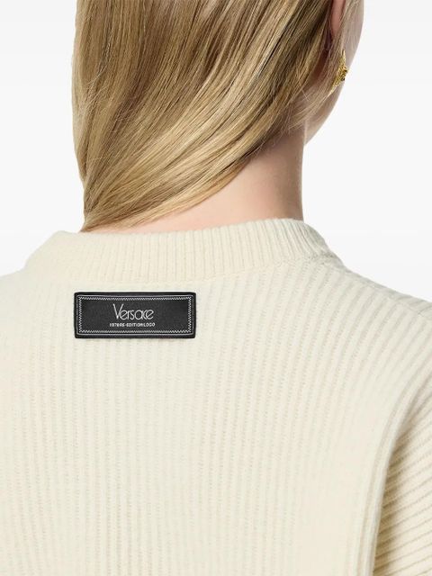 Versace 1978 Re-Edition logo sweater - White