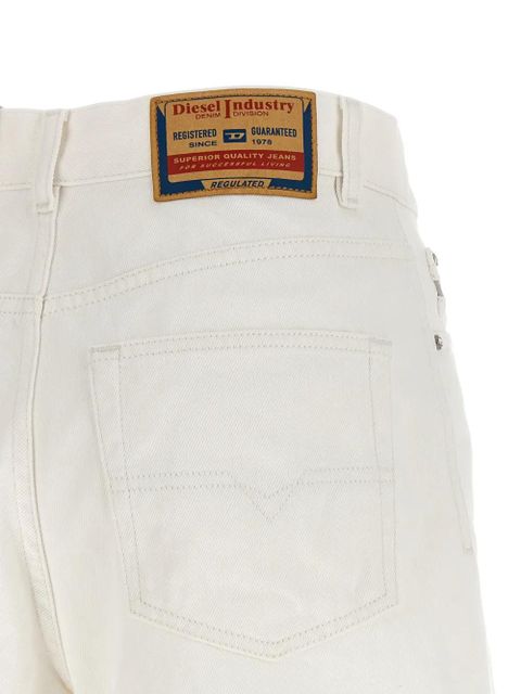 Diesel De-Helios denim shorts - White