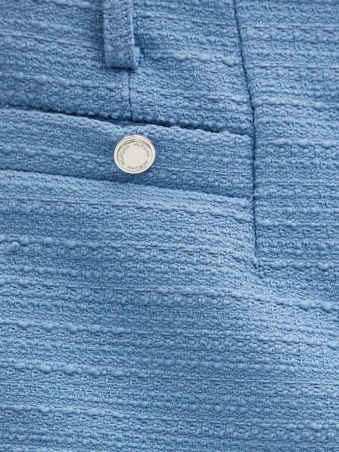 Morgan marynarka VEDY damski kolor niebieski jednorzędowa gładka VEDY