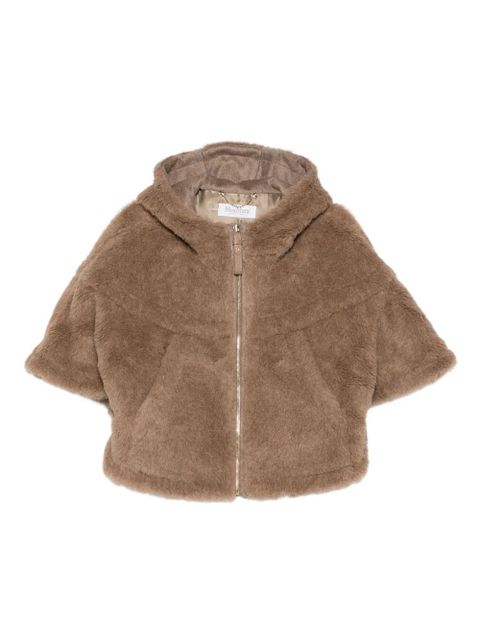 Max Mara hooded zip-up jacket - Brown - zdjęcie produktu nr 1