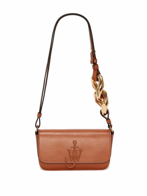 JW Anderson Chain Anchor shoulder bag - Brown