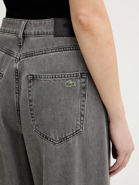 Lacoste jeansy damskie high waist HF0310