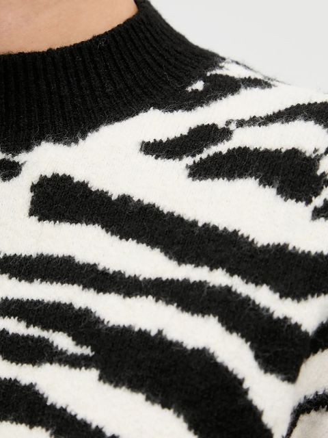 Morgan sweter damski kolor beżowy z półgolfem MFELIXA