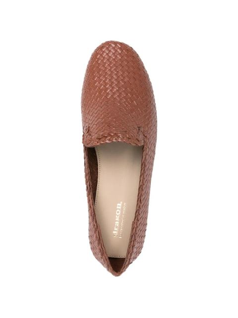 DRAGON DIFFUSION woven loafers - Brown