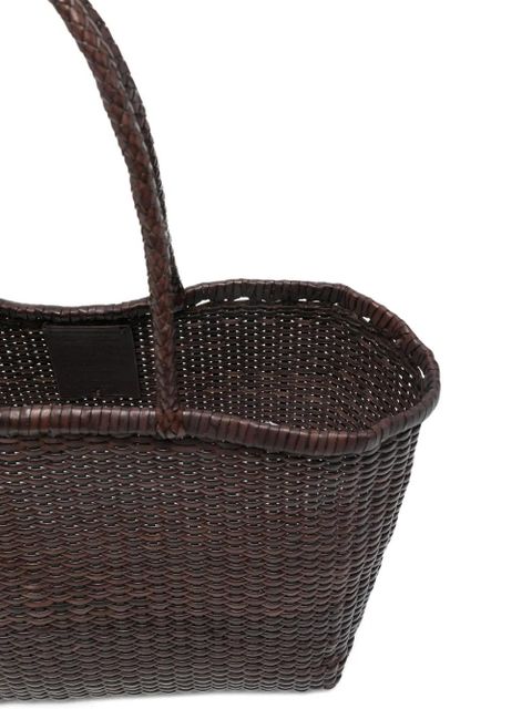 DRAGON DIFFUSION big B Weave woven tote bag - Brown