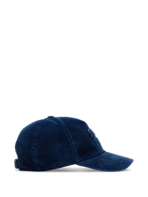 Miu Miu corduroy baseball cap - Blue