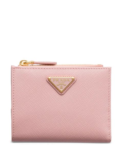 Prada small Saffiano leather wallet - Pink