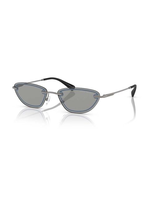 Emporio Armani okulary przeciwsłoneczne damskie kolor czarny 0EA2158 - zdjęcie produktu nr 1