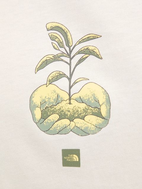 The North Face t-shirt bawełniany Connect Relaxed damski kolor beżowy NF0A8E41QLI1