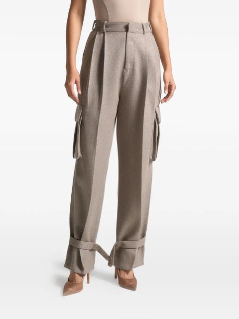 Manière De Voir Danielle pleated trousers - Neutrals - zdjęcie produktu nr 1
