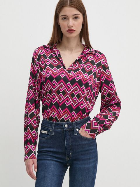 Joseph Ribkoff bluzka damska kolor czarny wzorzysta 243166 - zdjęcie produktu nr 1