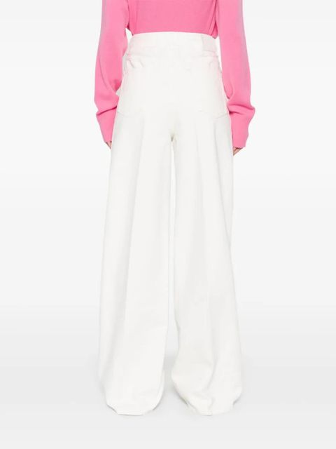 TOTEME wide-leg jeans - White