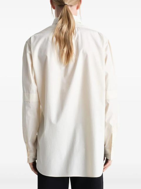 LEMAIRE Shirt With Slits shirt - Neutrals