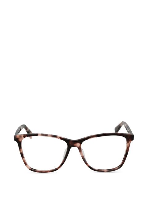 Longchamp tortoiseshell square glasses - Brown - zdjęcie produktu nr 1