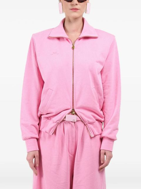 Rowen Rose zip straight sweatshirt - Pink - zdjęcie produktu nr 1