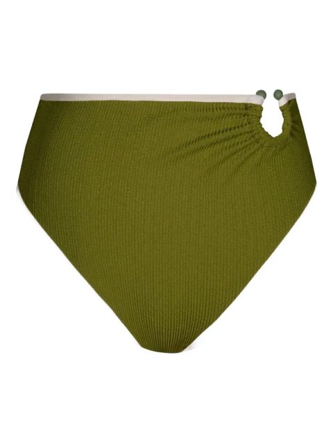 Johanna Ortiz Susurro Del Agua bikini bottom - Green - zdjęcie produktu nr 1