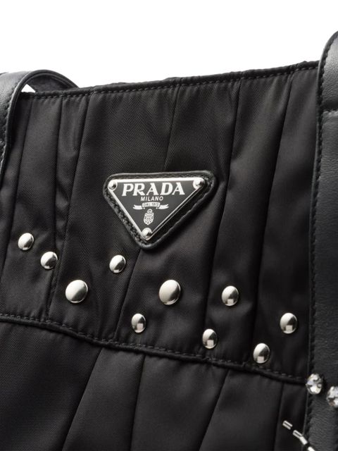 Prada large Re-Nylon tote bag - Black