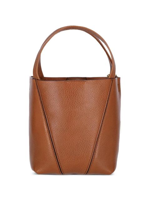 Chloé small Chloé Spin charm-detai tote bag - Brown - zdjęcie produktu nr 2